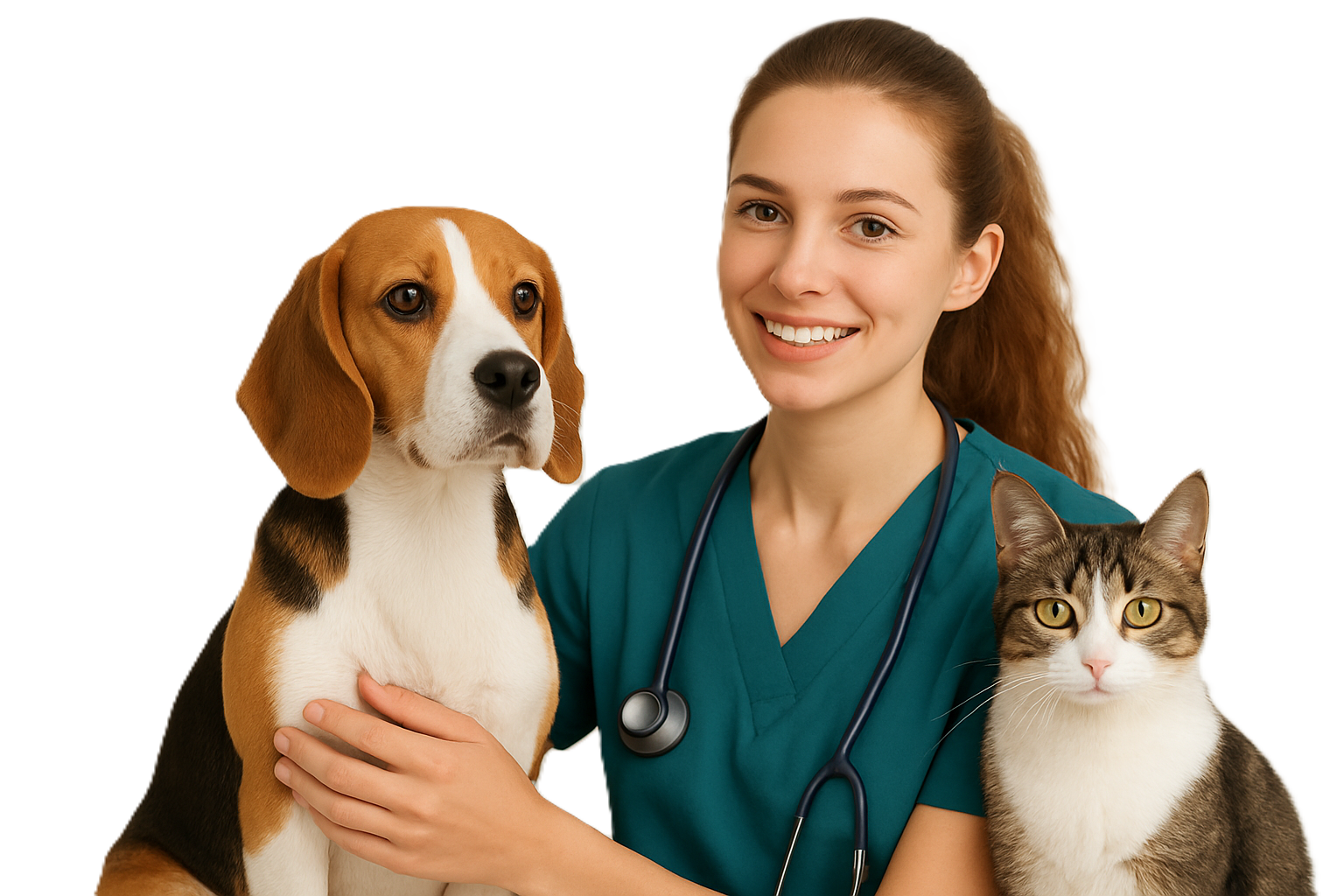 Médica veterinária em centro de diagnóstico veterinário em São José dos Campos